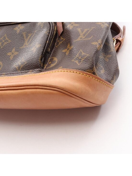 Louis Vuitton Backpack Montsouris MM Canvas Leather main image 4